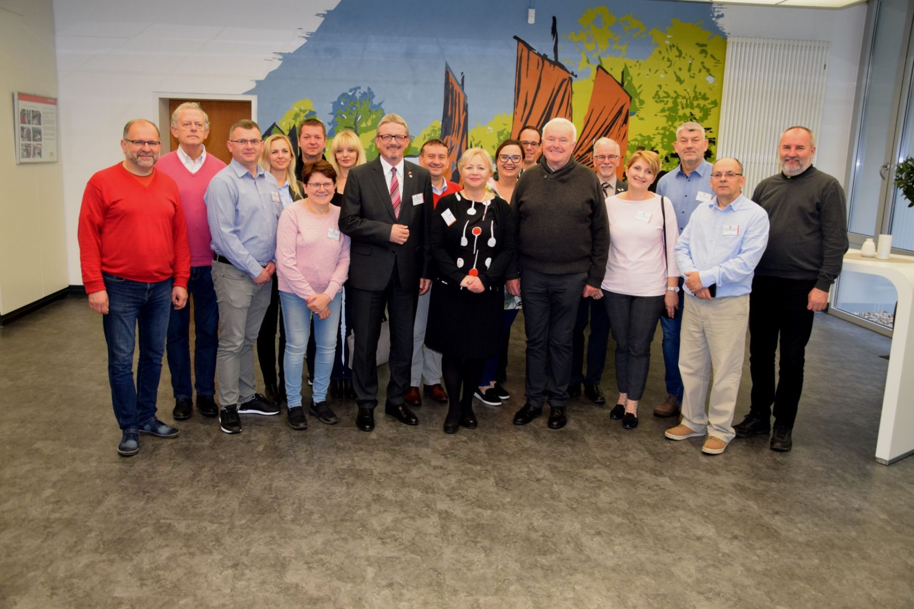 Besuch einer Delegation des polnischen Partnerkreises Kwidzyn (2019)