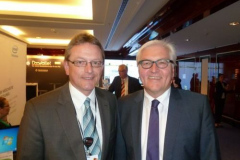 Kongress in Berlin (2011) mit Frank-Walter Steinmeier